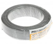 LAN-кабель UTP-5e 4х2х0,50мм 24AWG CCA PVC 25м, серый 01-0043-3-25 - КОЛОРЛОН ВТД Новосибирск