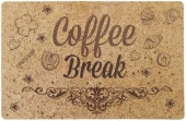 Салфетка индивидуальная 44х28.5 см "COFFEE BREAK" с пробковой подложкой Cork/2 - КОЛОРЛОН ВТД Новосибирск