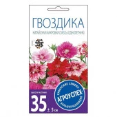 Гвоздика Китайская махровая смесь 0,3г (Агроуспех) - КОЛОРЛОН ВТД Новосибирск
