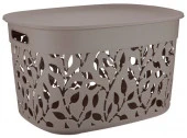 Коробка 25,0л "Флора" с/кр Французкий серый  М2364 - КОЛОРЛОН ВТД Новосибирск