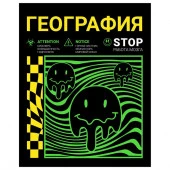 Тетр география 48л скр А5 кл 13169-EAC флюор краски Неоновый смайл - КОЛОРЛОН ВТД Новосибирск