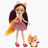 DVH87 Игрушка MATTEL Enchantimals Кукла с любимой зверюшкой в асс - КОЛОРЛОН ВТД Новосибирск
