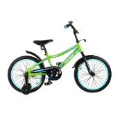 CR-B2-0218GR Детский велосипед City-Ride Spark , рама сталь , диск 18 сталь , цвет зеленый - КОЛОРЛОН ВТД Новосибирск