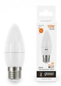 10W Лампа Gauss Elementary Свеча 10W 750lm 3000K E27 LED - КОЛОРЛОН ВТД Новосибирск