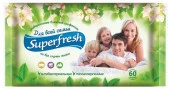 БС Влажная салфетка Superfresh для всей семьи 60шт. - КОЛОРЛОН ВТД Новосибирск