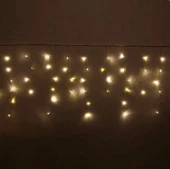 Гир/улицы БАХРОМА "Мерцание" ш5м* в40/60см 180 л/LED, прозр.пров,1 режим, IP-54, Теп/бел 183-273 - КОЛОРЛОН ВТД Новосибирск