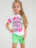 02565_BAT Шорты д/д зеленый  р.158 - КОЛОРЛОН ВТД Новосибирск