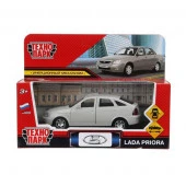 395953 Машина металл LADA PRIORA 12 см,двери,инерц,серебристый перламутр,кор. Технопарк - КОЛОРЛОН ВТД Новосибирск