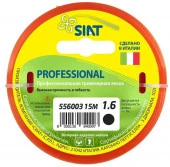 Леска 1,6мм, 15м, без кассеты, для газонокосилки PROFESSIONAL круг SIATPRO16R-15  - КОЛОРЛОН ВТД Новосибирск