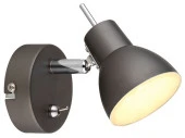 Светильник настенно-потолочный спот Rivoli Renata 6158-701 LED GR LED 1х 4 Вт 3200К - КОЛОРЛОН ВТД Новосибирск