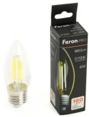 6W 960LM 175-265V E27 2700K C35 прозрачная, LB-1206 Feron - КОЛОРЛОН ВТД Новосибирск