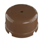 Коробка распределительная D80мм, H43мм, IP20, КАКАО Усадьба GE30236-70 - КОЛОРЛОН ВТД Новосибирск