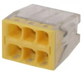 ЭРА NO-224-32 (4шт.) Клемма 6-ая (0.5-2.5 мм2) Б0043950 - КОЛОРЛОН ВТД Новосибирск