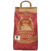 Сибирская кошка наполн. 10кг ЭКСТРА (комкующ. д/длиннош) - КОЛОРЛОН ВТД Новосибирск