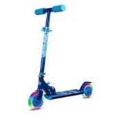 CR-S2-09FMS Двухкол.самокат CITYRIDE,ал.50/50%,t-bar алюм,дека сталь,грипсы,кол.PVC 120/120,синий пр - КОЛОРЛОН ВТД Новосибирск
