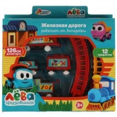 325840 Железная дорога Грузовичок Лева дл.пути 126, на бат.,кор.25*20,5*4см ИГРАЕМ ВМЕСТЕ в кор.2*54 - КОЛОРЛОН ВТД Новосибирск