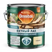 Защитный алкидно-уретановый Яхтный лак Omnitex глянцевый 2 л - КОЛОРЛОН ВТД Новосибирск