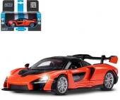 JB1251598 ТМ "Автопанорама" Машинка мет., 1:32 McLaren Senna Road Car, оранж,откр.дв,свет,звук,инер - КОЛОРЛОН ВТД Новосибирск