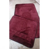 Набор ковриков для в/к Versace 60х100+50х60 bordo - КОЛОРЛОН ВТД Новосибирск