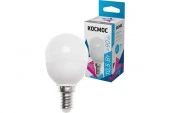 Лампа шарик КОСМОС GL45 10.5W 220V E14 4500K - КОЛОРЛОН ВТД Новосибирск