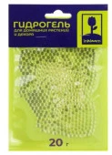 INBLOOM Гидрогель для домашних растений и декора, прозрачный, 20г, полимерный материал 176-009 - КОЛОРЛОН ВТД Новосибирск