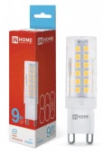 Лампа сд LED-JCD 9Вт 230В G9 6500К 860Лм IN HOME - КОЛОРЛОН ВТД Новосибирск