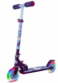 CR-S2-09WCT Двухкол.самокат CITYRIDE,ал.50/50%,t-bar алюм,дека сталь,грипсы,кол.PVC 120/120,фиол пр - КОЛОРЛОН ВТД Новосибирск