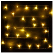 Гирлянда для дома  7,5м 80 ламп LED зелёный пров.,8 реж, IP-20, Теплый белый 725-0566 - КОЛОРЛОН ВТД Новосибирск