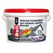 "DALI" краска резиновая для кровли, цоколя, фасада, база С - 3 кг (бесцветный) - КОЛОРЛОН ВТД Новосибирск