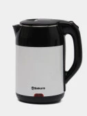 SAKURA Чайник электр SA-2168BW (1.8) черн/бел - КОЛОРЛОН ВТД Новосибирск