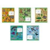 58243  ТЕТРАДЬ 12 Л, КЛ. ERICH KRAUSE® ANIMAL WORLD, MIX-PACK /10/280/ - КОЛОРЛОН ВТД Новосибирск