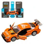 JB1251215 ТМ "Автопанорама"  Машинка мет. 1:43 Audi RS 5 DTM, оранж.,откр. двери, в/к 17,5 - КОЛОРЛОН ВТД Новосибирск