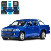 JB1251274ТМ "Автопанорама" Машинка металл.  1:46 Volkswagen Amarok, синий,   инерция, откр. двери, в - КОЛОРЛОН ВТД Новосибирск