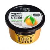 Organic shop Скраб для тела "Сицилийский апельсин" 250 мл - КОЛОРЛОН ВТД Новосибирск