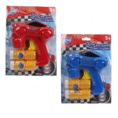 Т150341toy Мы-шарики! Пистолет механич. с мыл. пузыр., Тачка 50*2 мл, непрозр, блистер,цвет в асс - КОЛОРЛОН ВТД Новосибирск
