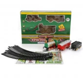 247315  ЖЕЛЕЗНАЯ ДОРОГА "ИГРАЕМ ВМЕСТЕ" КРАСНАЯ СТРЕЛА НА БАТ. СВЕТ+ЗВУК В РУСС. КОР. в кор.2*24шт - КОЛОРЛОН ВТД Новосибирск