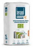 Клей Bergauf IsoFix для минеральной ваты и полистерола (теплоизоляции), 25 кг - КОЛОРЛОН ВТД Новосибирск