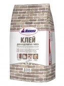Клей для изделий из гипса универсальный гипсополимерный Д-315 5кг/пакет - КОЛОРЛОН ВТД Новосибирск