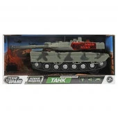 314202 ТАНК свет/звук, инерц, кор.27,5*13*11,5см ТЕХНОДРАЙВ в кор.2*36шт - КОЛОРЛОН ВТД Новосибирск
