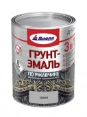 Грунт-эмаль '3 в 1' по ржавчине серый Диола 1.7кг/жест. банка - КОЛОРЛОН ВТД Новосибирск