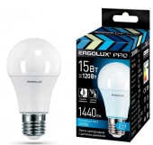 15W Ergolux LED-A60P-15W-E27-4K PRO ЛОН 15Вт Е27 4500К 220-240В с датчиками - КОЛОРЛОН ВТД Новосибирск