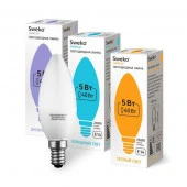 5W Led Sweko 38549 42LED-C35-6500K-E14 - КОЛОРЛОН ВТД Новосибирск