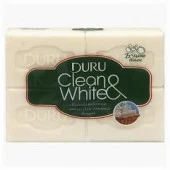 Duru CLEAN&WHITE мыло хоз.Универсальное120г*4 - КОЛОРЛОН ВТД Новосибирск