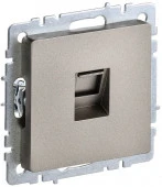 IEK BRITE Розетка ПК Cat5e шампань - КОЛОРЛОН ВТД Новосибирск