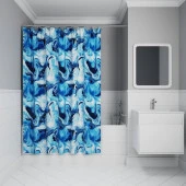 Штора для ванной, 200x180 см, Полиэстер, IDDIS, BX04P18i11 - КОЛОРЛОН ВТД Новосибирск
