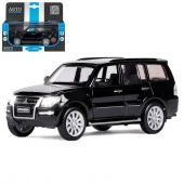 JB1251431 ТМ "Автопанорама" Машинка металлическая 1:33 Mitsubishi Pajero 4WD Turbo, черный, откр. дв - КОЛОРЛОН ВТД Новосибирск