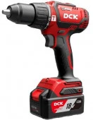 DCK Дрель-шуруповерт аккум бесщеточная ударная  KDJZ05-13, 18В/4,0 Ач×2, 60 Н.м - КОЛОРЛОН ВТД Новосибирск