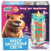 414350 Насыпная свеча сделай сам капибара MultiArt в кор.96шт - КОЛОРЛОН ВТД Новосибирск