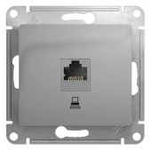 GSL000381K Glossa Алюминий Розетка ПК Cat5e - КОЛОРЛОН ВТД Новосибирск