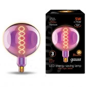 Лампа Gauss LED Filament G200CR Milky E27 14W 1170lm 4100K - КОЛОРЛОН ВТД Новосибирск